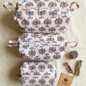 Multicolor Handmade Cosmetic Bag