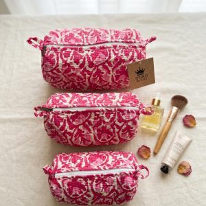 Multicolor Handmade Cosmetic Bag