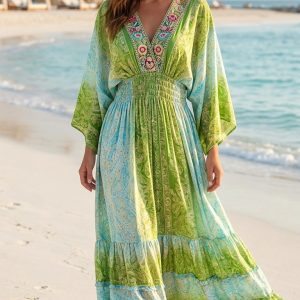 Silk 100% made in india long dress