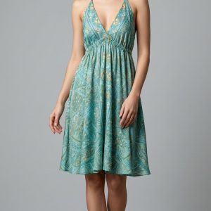 short silk vestiti